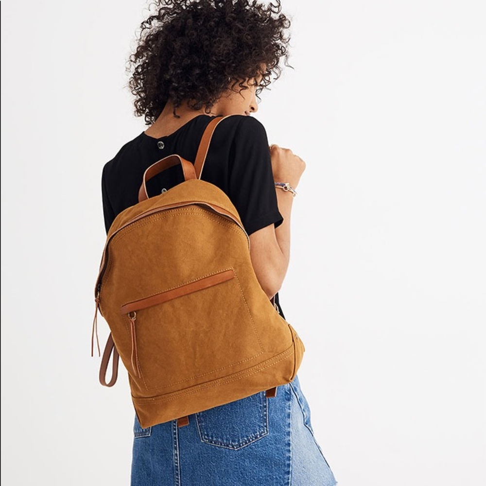 Madewell Charleston Classic Canvas Backpack Bag